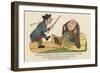 There Was an Old Person of Cheadle Was Put in the Stocks by the Beadle-Edward Lear-Framed Giclee Print