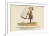 There Was an Old Person of Cromer, Who Stood on One Leg to Read Homer-Edward Lear-Framed Giclee Print