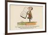 There Was an Old Person of Cromer, Who Stood on One Leg to Read Homer-Edward Lear-Framed Giclee Print