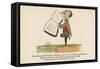 There Was an Old Person of Cromer, Who Stood on One Leg to Read Homer-Edward Lear-Framed Stretched Canvas