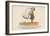 There Was an Old Person of Cromer, Who Stood on One Leg to Read Homer-Edward Lear-Framed Giclee Print