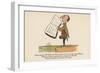 There Was an Old Person of Cromer, Who Stood on One Leg to Read Homer-Edward Lear-Framed Giclee Print