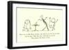 There Was an Old Person of Dean, Who Dined on One Pea and One Bean-Edward Lear-Framed Giclee Print