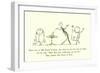 There Was an Old Person of Dean, Who Dined on One Pea and One Bean-Edward Lear-Framed Giclee Print