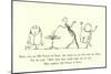 There Was an Old Person of Dean, Who Dined on One Pea and One Bean-Edward Lear-Mounted Giclee Print