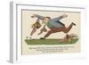There Was an Old Person of Dover, Who Rushed Through a Field of Blue Clover-Edward Lear-Framed Giclee Print