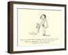 There Was an Old Person of Dundalk, Who Tried to Teach Fishes to Walk-Edward Lear-Framed Giclee Print