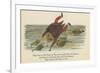 There Was an Old Person of Ems, Who Casually Fell in the Thames-Edward Lear-Framed Giclee Print