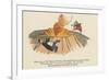 There Was an Old Person of Gretna, Who Rushed Down the Crater of Etna-Edward Lear-Framed Giclee Print