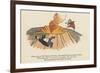 There Was an Old Person of Gretna, Who Rushed Down the Crater of Etna-Edward Lear-Framed Giclee Print