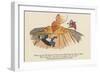 There Was an Old Person of Gretna, Who Rushed Down the Crater of Etna-Edward Lear-Framed Giclee Print