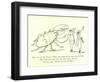 There Was an Old Person of Hyde, Who Walked by the Shore with His Bride-Edward Lear-Framed Giclee Print