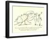 There Was an Old Person of Hyde, Who Walked by the Shore with His Bride-Edward Lear-Framed Giclee Print