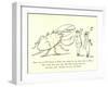 There Was an Old Person of Hyde, Who Walked by the Shore with His Bride-Edward Lear-Framed Giclee Print