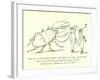 There Was an Old Person of Hyde, Who Walked by the Shore with His Bride-Edward Lear-Framed Giclee Print