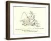 There Was an Old Person of Ickley, Who Could Not Abide to Ride Quickly-Edward Lear-Framed Giclee Print