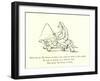 There Was an Old Person of Ickley, Who Could Not Abide to Ride Quickly-Edward Lear-Framed Giclee Print