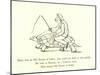 There Was an Old Person of Ickley, Who Could Not Abide to Ride Quickly-Edward Lear-Mounted Giclee Print