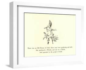 There Was an Old Person of Jodd, Whose Ways Were Perplexing and Odd-Edward Lear-Framed Giclee Print