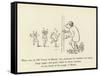 There Was an Old Person of Minety, Who Purchased Five Hundred and Ninety Large Apples and Pears-Edward Lear-Framed Stretched Canvas