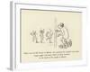 There Was an Old Person of Minety, Who Purchased Five Hundred and Ninety Large Apples and Pears-Edward Lear-Framed Giclee Print