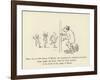 There Was an Old Person of Minety, Who Purchased Five Hundred and Ninety Large Apples and Pears-Edward Lear-Framed Giclee Print