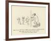 There Was an Old Person of Minety, Who Purchased Five Hundred and Ninety Large Apples and Pears-Edward Lear-Framed Giclee Print