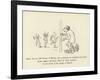 There Was an Old Person of Minety, Who Purchased Five Hundred and Ninety Large Apples and Pears-Edward Lear-Framed Giclee Print