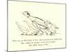 There Was an Old Person of Nice, Whose Associates Were Usually Geese-Edward Lear-Mounted Giclee Print