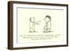 There Was an Old Person of Sestri, Who Sat Himself Down in the Vestry-Edward Lear-Framed Giclee Print