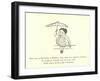 There Was an Old Person of Shoreham, Whose Habits Were Marked by Decorum-Edward Lear-Framed Giclee Print