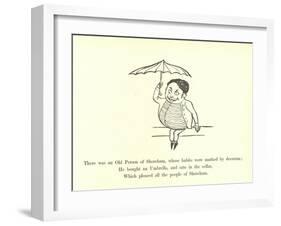 There Was an Old Person of Shoreham, Whose Habits Were Marked by Decorum-Edward Lear-Framed Giclee Print