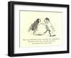 There Was an Old Person of Skye, Who Waltz'D with a Bluebottle Fly-Edward Lear-Framed Giclee Print