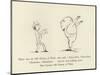 There Was an Old Person of Wick, Who Said, "Tick-A-Tick, Tick-A-Tick; Chickabee, Chickabaw"-Edward Lear-Mounted Giclee Print