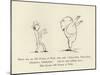 There Was an Old Person of Wick, Who Said, "Tick-A-Tick, Tick-A-Tick; Chickabee, Chickabaw"-Edward Lear-Mounted Giclee Print