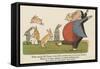 There Was an Old Person Whose Habits Induced Him to Feed Upon Rabbits-Edward Lear-Framed Stretched Canvas