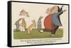 There Was an Old Person Whose Habits Induced Him to Feed Upon Rabbits-Edward Lear-Framed Stretched Canvas