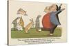 There Was an Old Person Whose Habits Induced Him to Feed Upon Rabbits-Edward Lear-Stretched Canvas