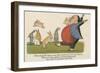 There Was an Old Person Whose Habits Induced Him to Feed Upon Rabbits-Edward Lear-Framed Giclee Print