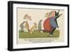 There Was an Old Person Whose Habits Induced Him to Feed Upon Rabbits-Edward Lear-Framed Giclee Print