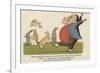 There Was an Old Person Whose Habits Induced Him to Feed Upon Rabbits-Edward Lear-Framed Giclee Print
