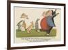 There Was an Old Person Whose Habits Induced Him to Feed Upon Rabbits-Edward Lear-Framed Giclee Print