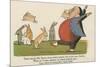 There Was an Old Person Whose Habits Induced Him to Feed Upon Rabbits-Edward Lear-Mounted Giclee Print