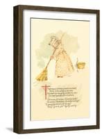 There Was an Old Woman Tossed Up in a Basket-Maud Humphrey-Framed Art Print