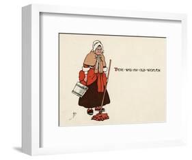 There Was an Old Woman-John Hassall-Framed Art Print