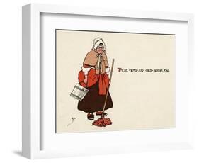 There Was an Old Woman-John Hassall-Framed Art Print