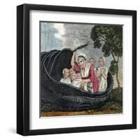 There Was an Old Woman-null-Framed Art Print