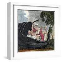 There Was an Old Woman-null-Framed Art Print