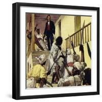 There Was No Relief for Gordon and He Died at Khartoum-Alberto Salinas-Framed Premium Giclee Print