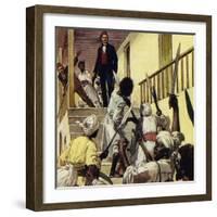 There Was No Relief for Gordon and He Died at Khartoum-Alberto Salinas-Framed Giclee Print